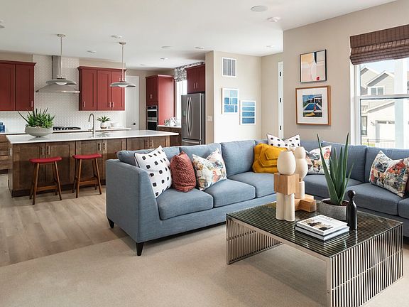 Eliot Model Great Room Kitchen