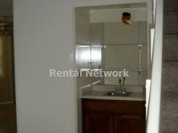 Wet bar in living room