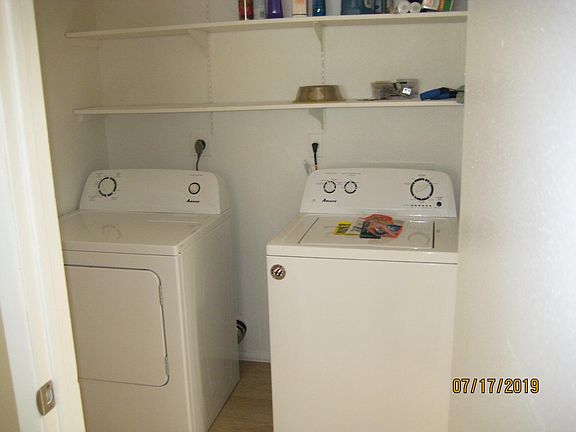 New washer and dryer