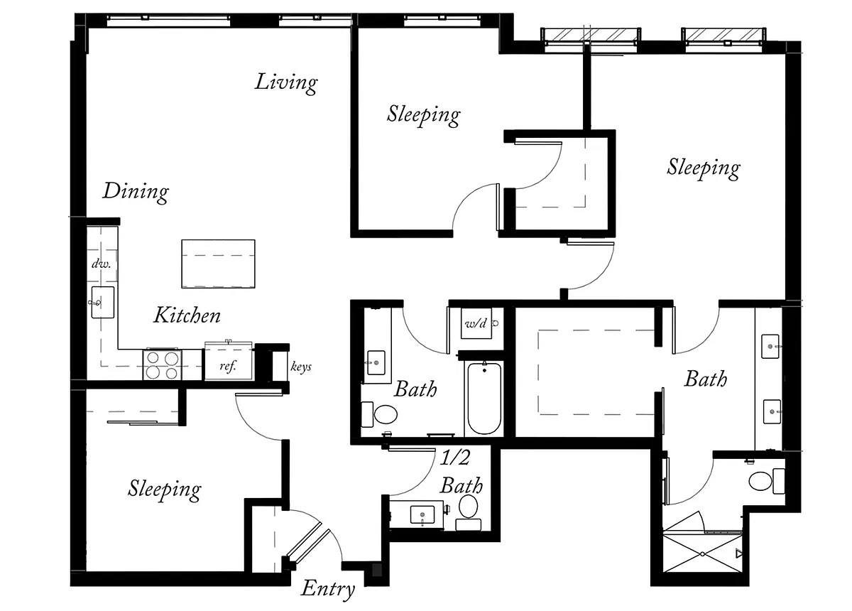 Floor plan C2