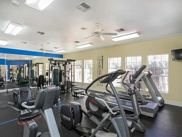 Fully equipped 24hr accessible gym