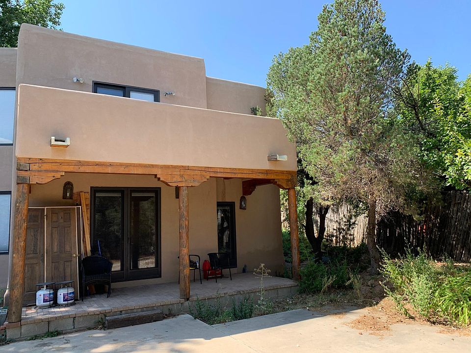 Rear Portal, Balcony, and patio.