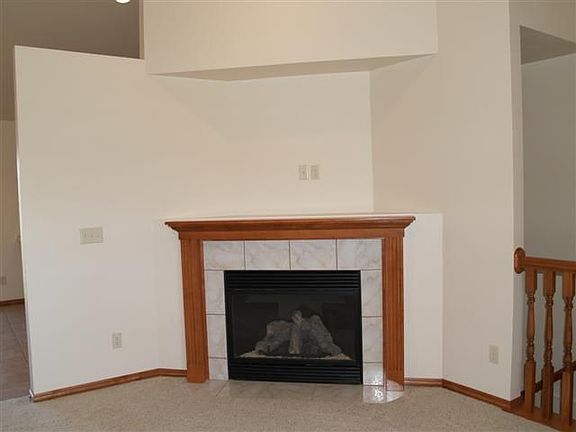 gas log fireplace