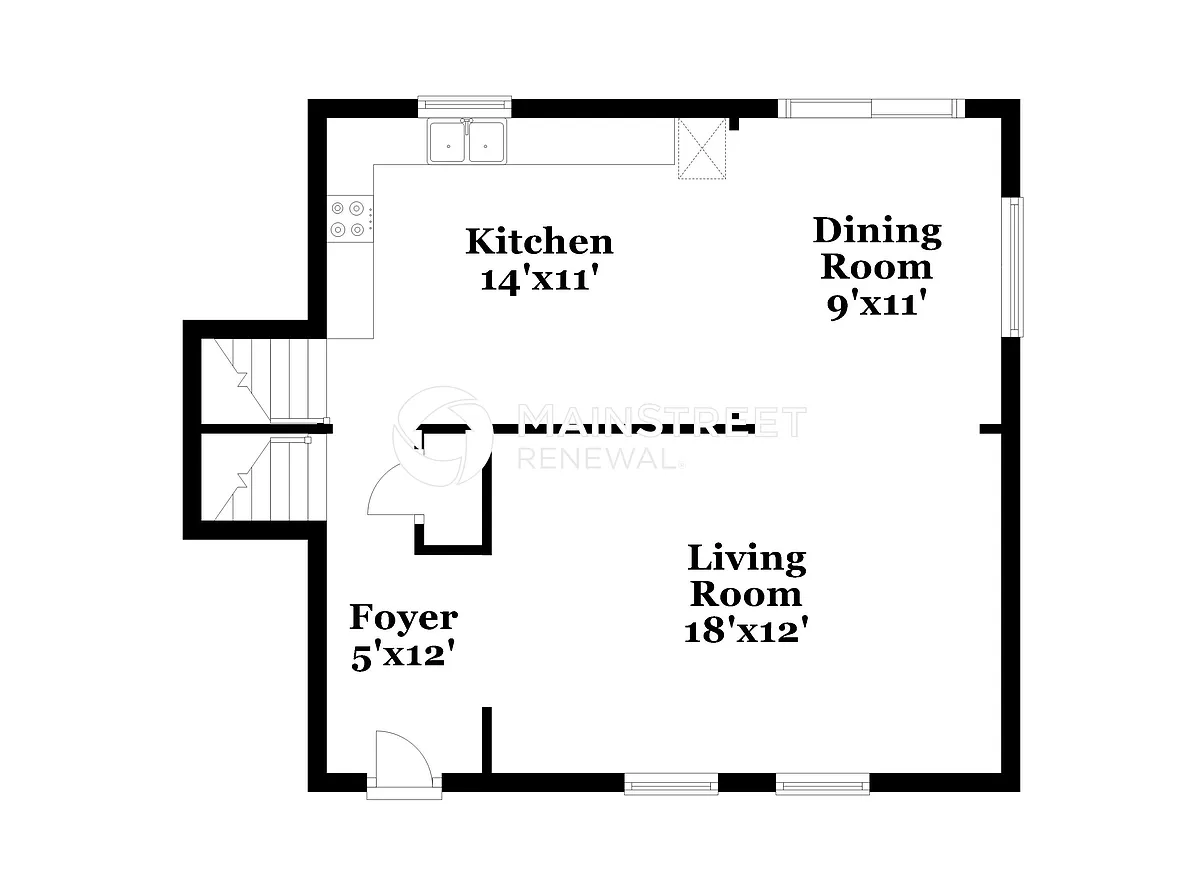Floor Plan - 4700 Bond St