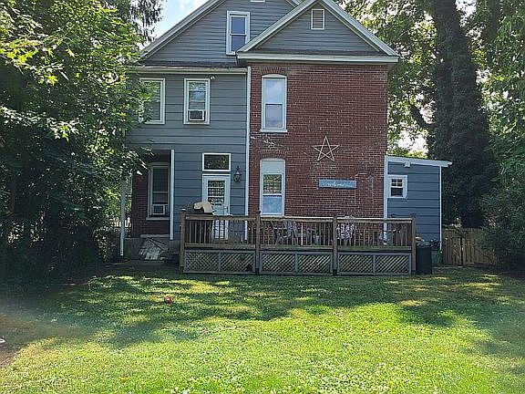 Back of House with deck