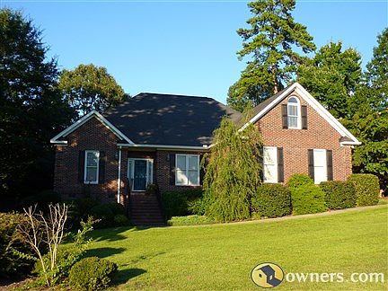 Landscaped yard with multi-zone sprinkler system