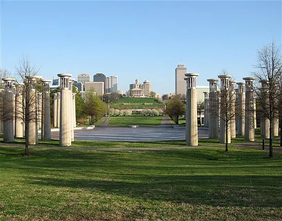 Right next to the Farmer's Market is the Bicentennial Park...just in the background is the State Capitol...You'll be able to walk, run, or enjoy one of the many events held here.