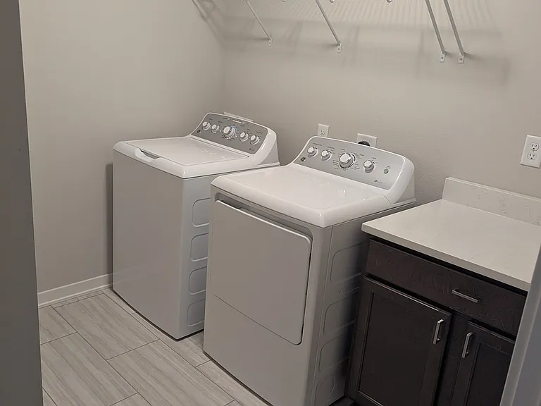 Upstairs Laundry room