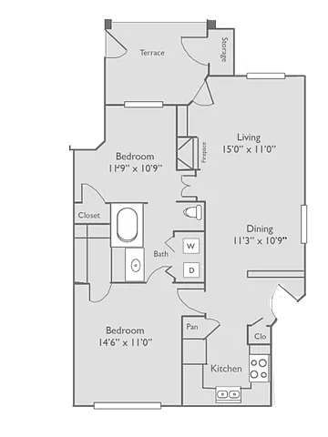 Floor plan P-A3