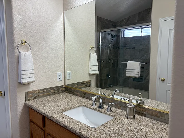 Master Bath with Granite countertops
