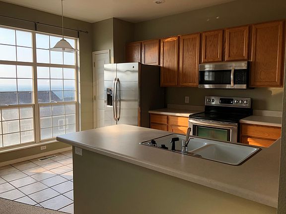 View from spacious kitchen.