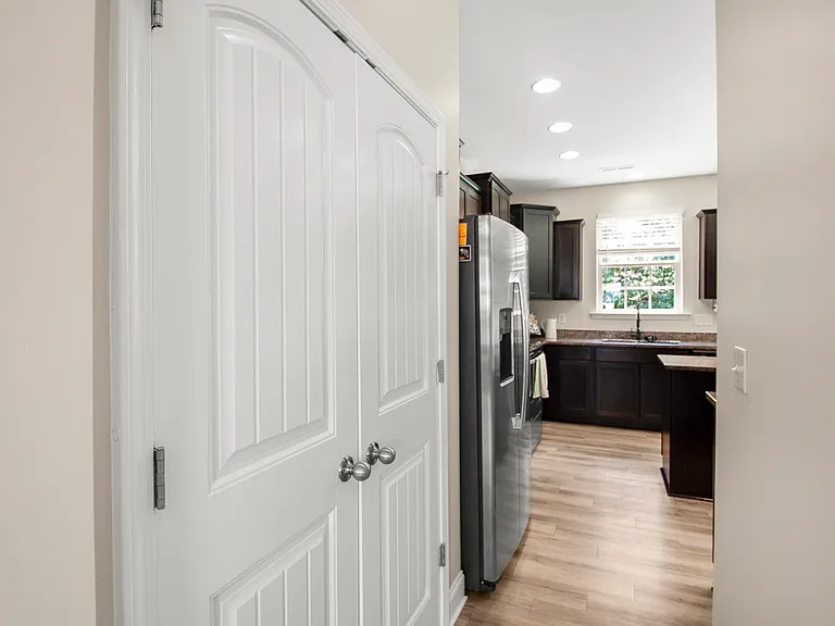 Pantry between Dining Room and Kitchen