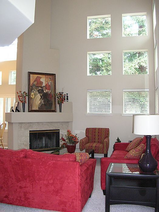 2 story Living Room