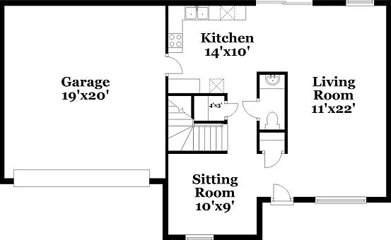 3 bed, 2.5 bath, 1413 sqft, $1,950 — Photo 3