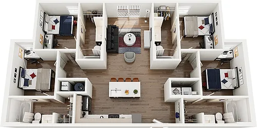 Floor plan D1