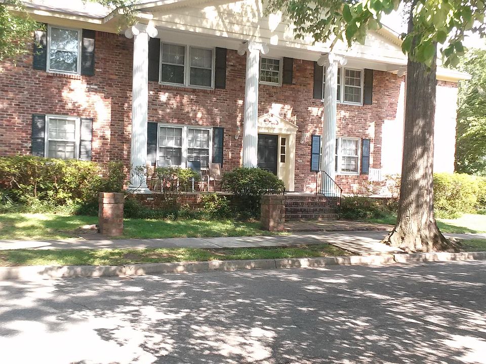 Front of building with a wide porch