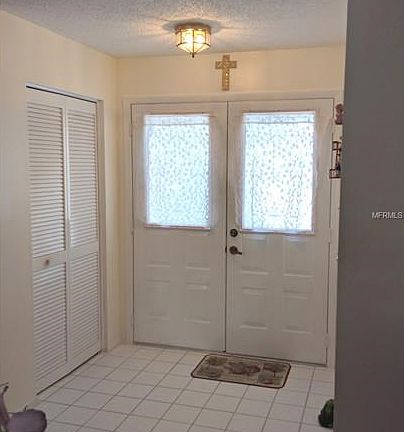 Double Door Entry with Storage Closet