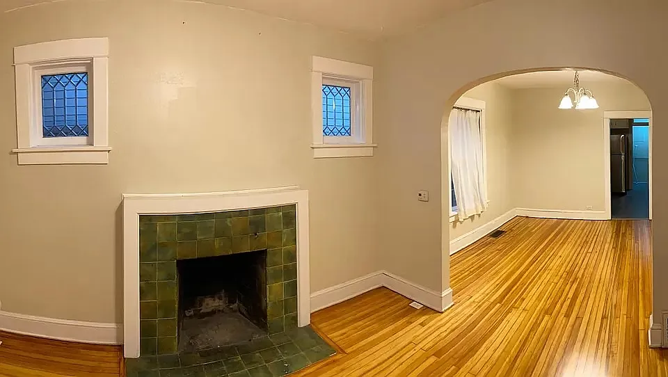 living room & dining room