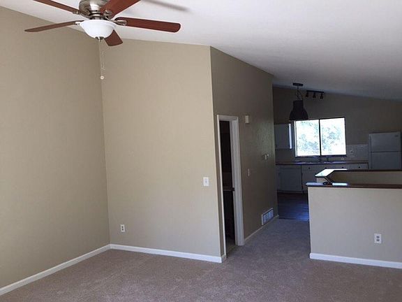 Open and bright upstairs living are, open to kitchen
