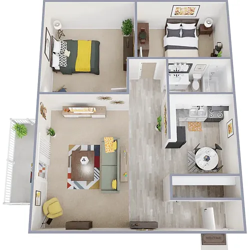 Floor plan B2