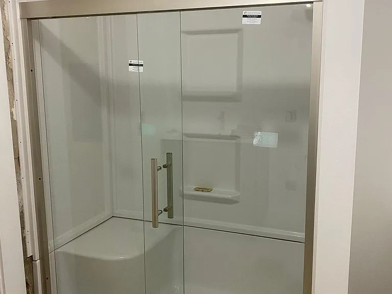 2ND FULL BATH LARGE WALK IN SHOWER- With Bench Seating