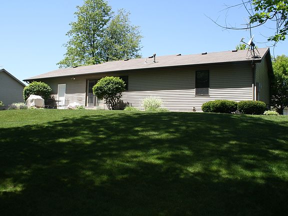 View of house from back yard