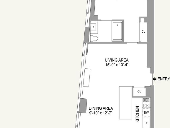 2nd image of 105 Norfolk St APT 5B