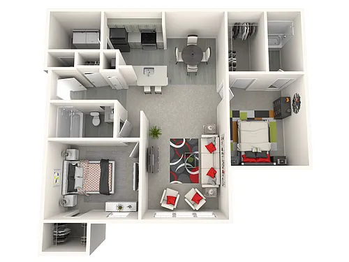 Floor plan 2AR