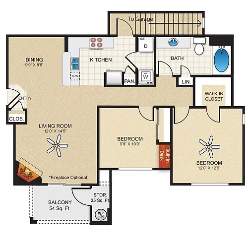 Floor plan The Reserve