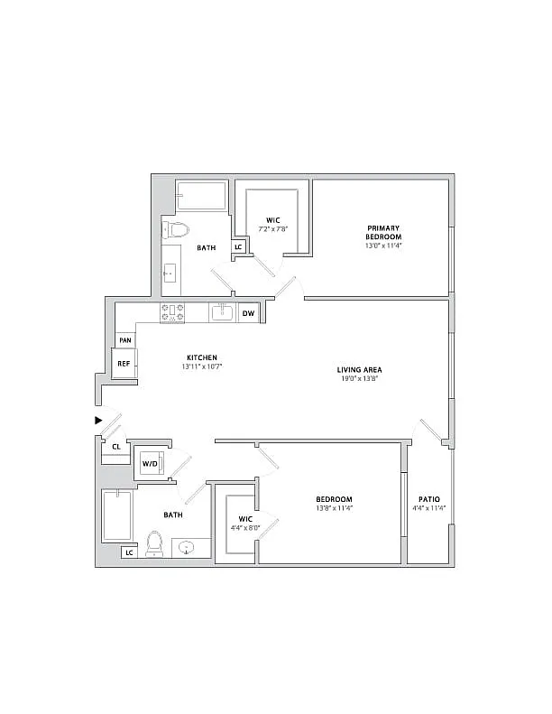 Floor plan B4