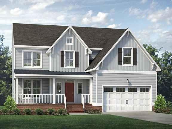 Waverly II A - Farmhouse FH Front Load Garage