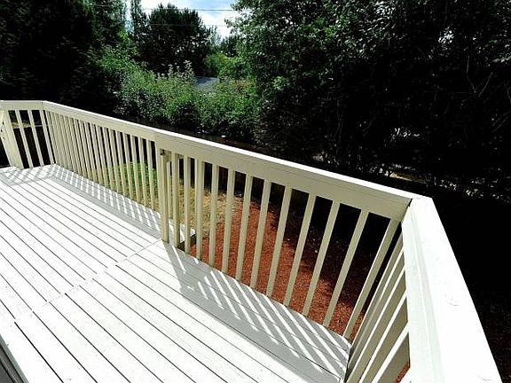 Back Deck and Fenced Yard