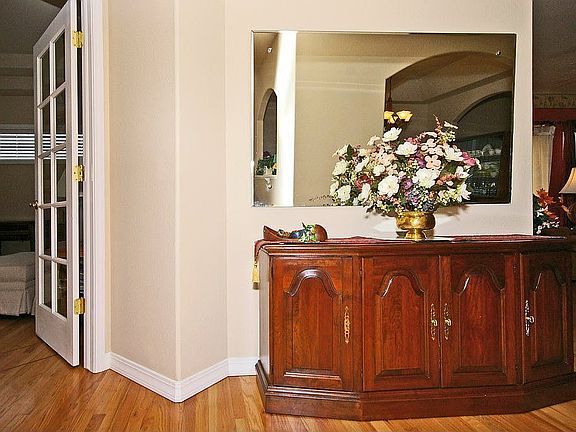 Office to the left, great room to the right