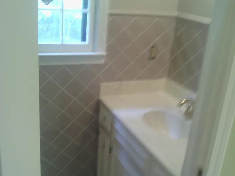 Downstairs bath area