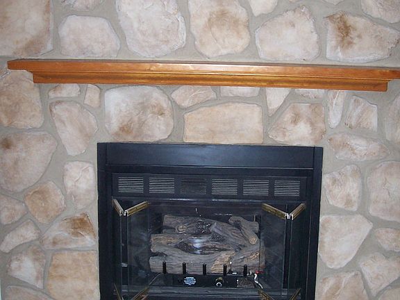 gas fireplace