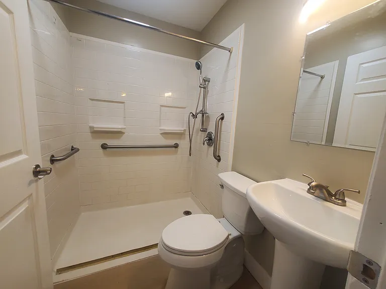 Full bathroom. Handicap accessible