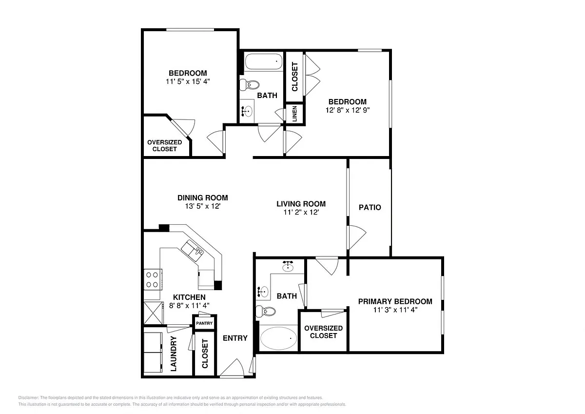 Floor plan Cagney