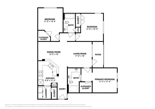 Floor plan Cagney