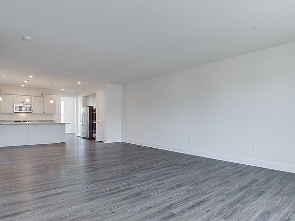 Dining area overlooking great room