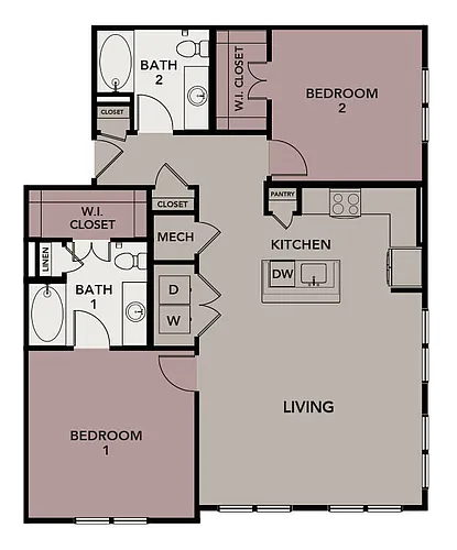 Floor plan B3