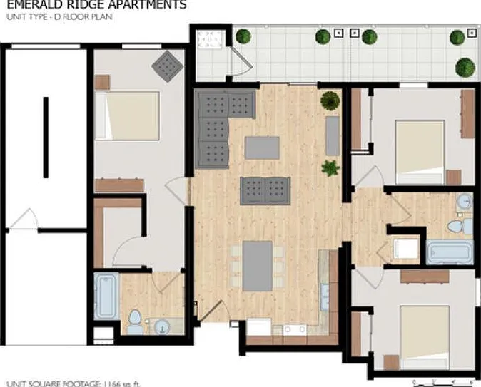Emerald Ridge Apartments & Townhomes — Photo 50