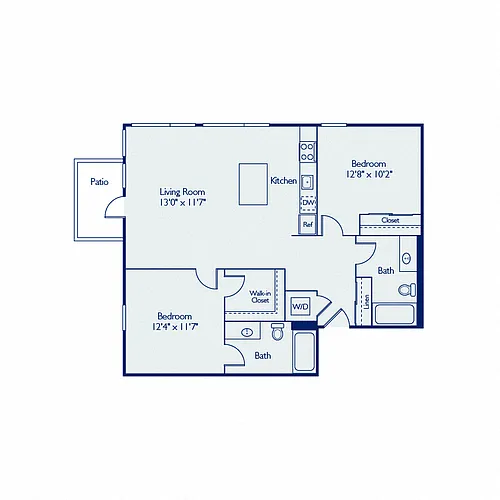 Floor plan B2E