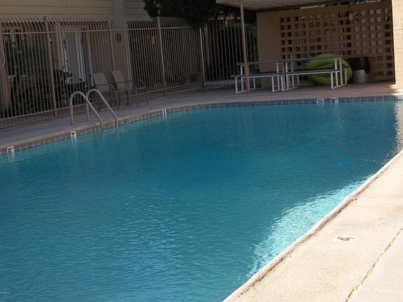 refreshing pool steps away