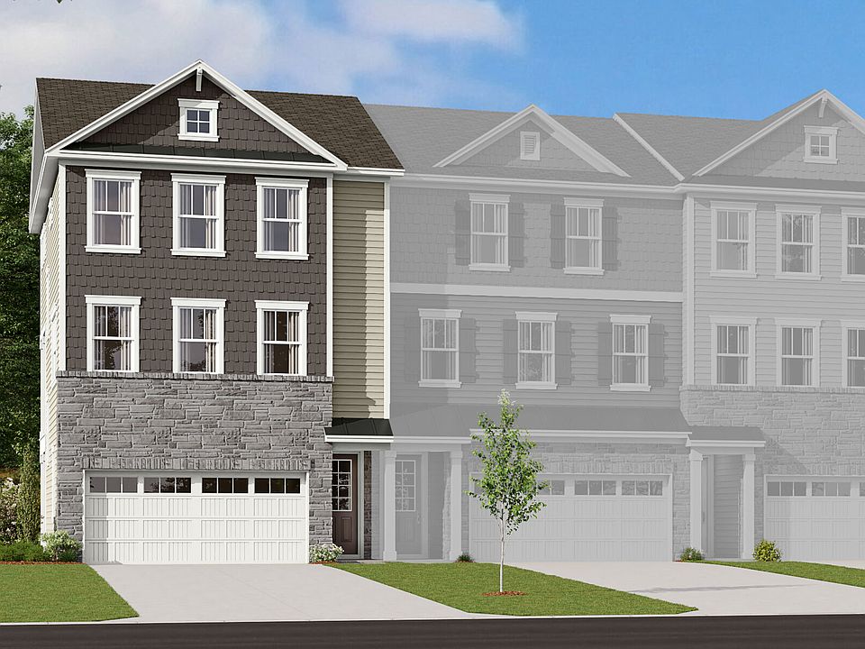Chestnut Craftsman Elevation rendering.