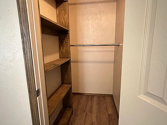 Master walk-in closet