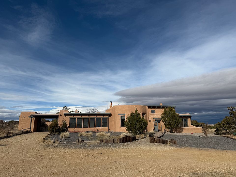 passive solar adobe home