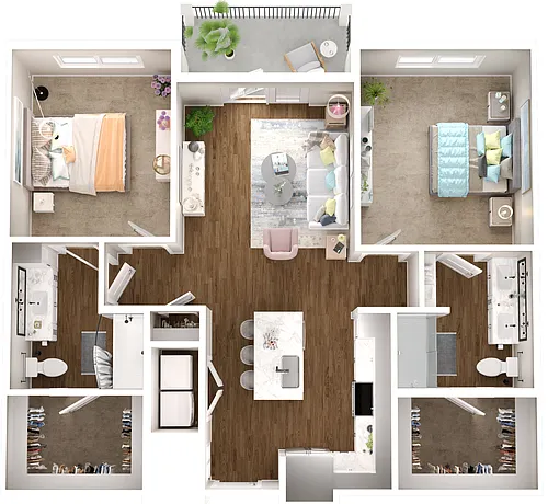 Floor plan B2