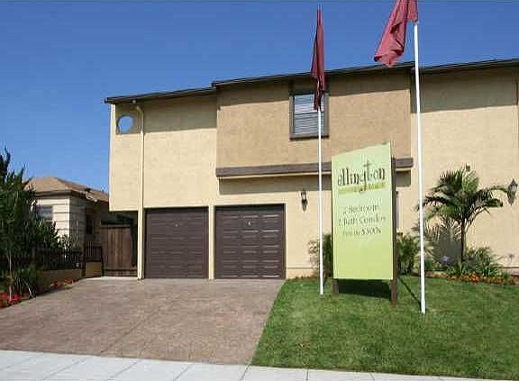 Front of complex
