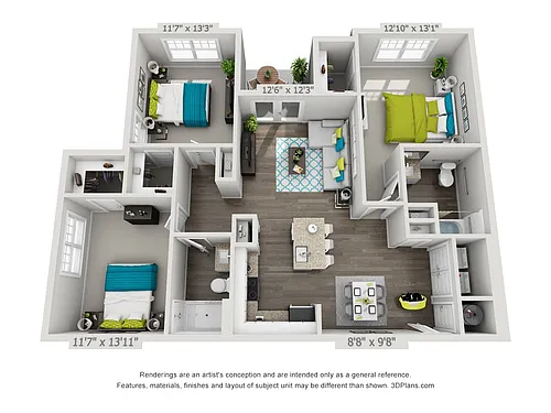 Floor plan Sycamore