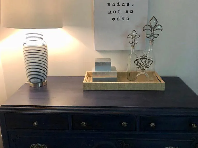 Detail of chest drawer in 2nd Master Suite